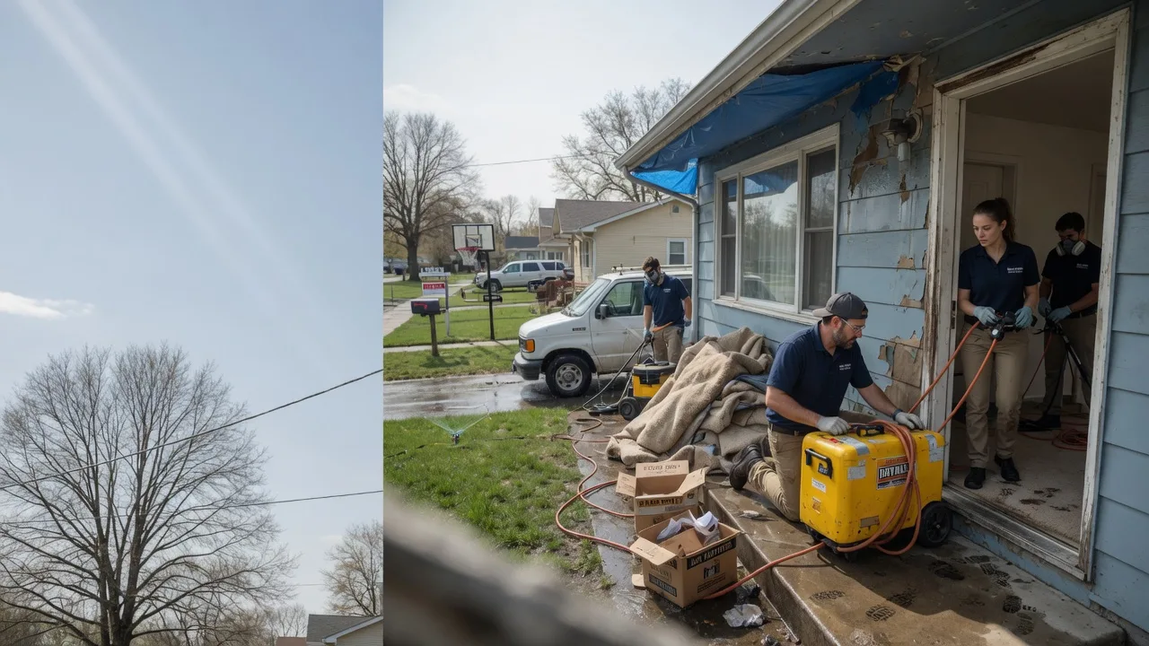 Basement Flood Cleanup in Dunkirk, OH near me